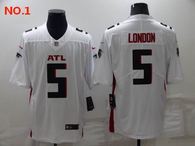 Men's Atlanta Falcons #5 Drake London Jerseys-7